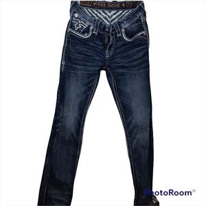 Rock Revival Men’s 28x30 Slim Straight Jeans